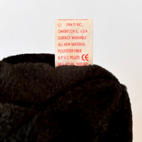 Ty Beanie Baby Retired 1996 Congo the Gorilla Vintage Rare Collectors Plush Toy - Picture 9 of 10